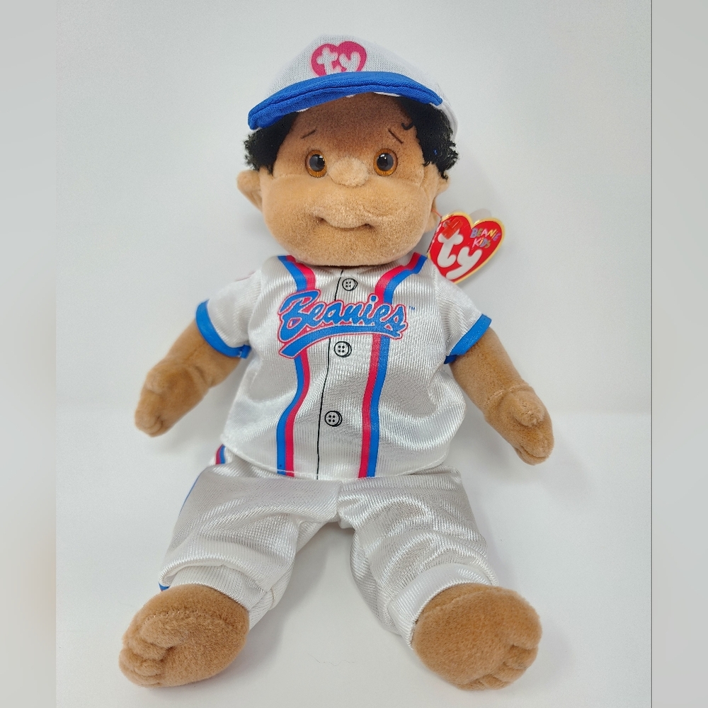 TY Beanie Baby Rascal Baseball Boy